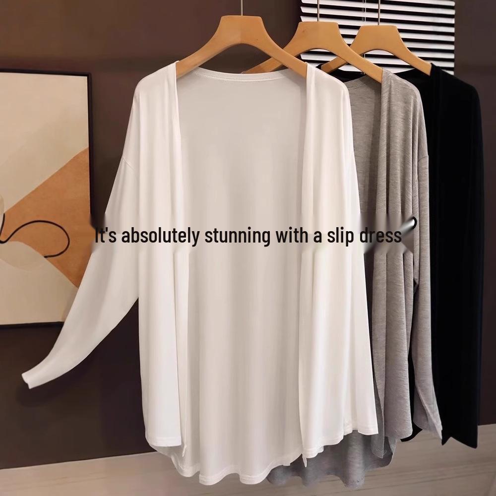Women s Mid-Length Sleeveless Cardigan for Sun Protection - Summer 2025 Loose Shawl Cover-up M
Women s Mid-Length Sleeveless Cardigan for Sun Protection - Summer 2025 Loose Shawl Cover-up M