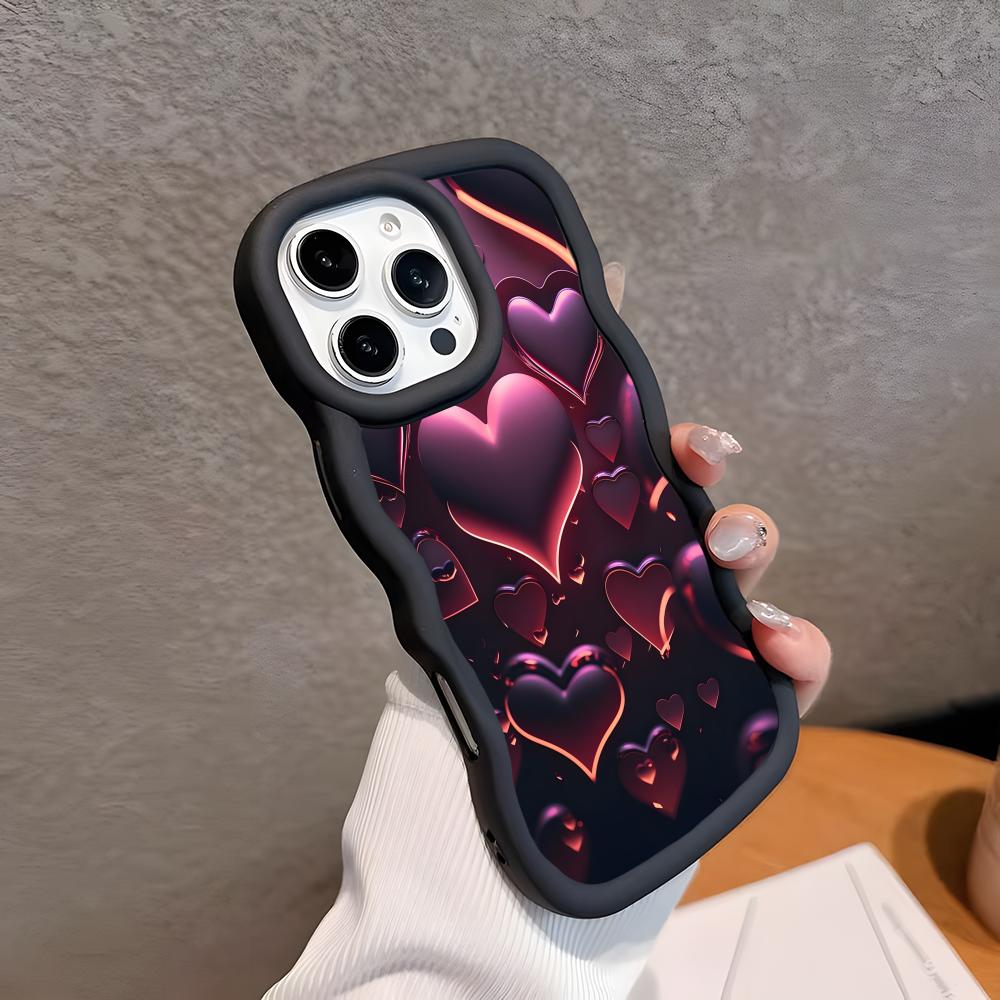 Y2K Glowing Hearts Wavy Edge TPU Mobile Phone Case for iPhone 17 16 15 14 13 12 11 Air Pro Max Plus Colorful Cover iPhone 12
Y2K Glowing Hearts Wavy Edge TPU Mobile Phone Case for iPhone 17 16 15 14 13 12 11 Air Pro Max Plus Colorful Cover iPhone 12