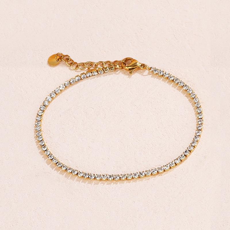 Zircon bracelet adjustable niche non-fading jewelry women s fashion elegant daily versatile
Zircon bracelet adjustable niche non-fading jewelry women s fashion elegant daily versatile