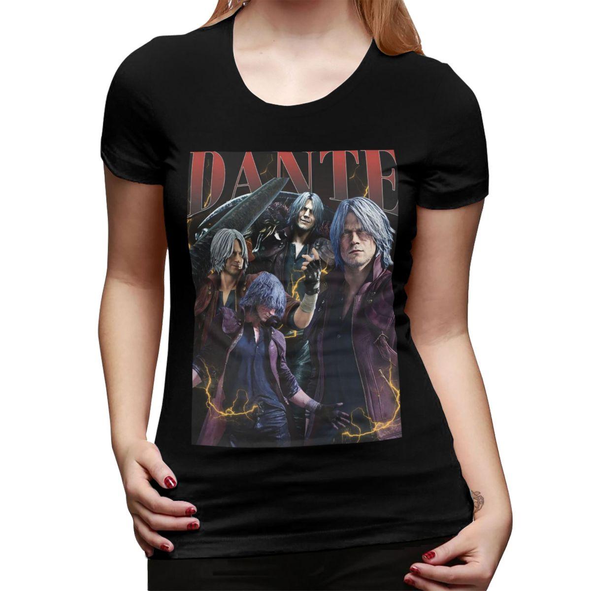 Limited Dante Devil May Cry TShirt for Women ONeck Streetwear T Shirts Womens Tees Short Summer Clothes Tops 4XL
Limited Dante Devil May Cry TShirt for Women ONeck Streetwear T Shirts Womens Tees Short Summer Clothes Tops 4XL