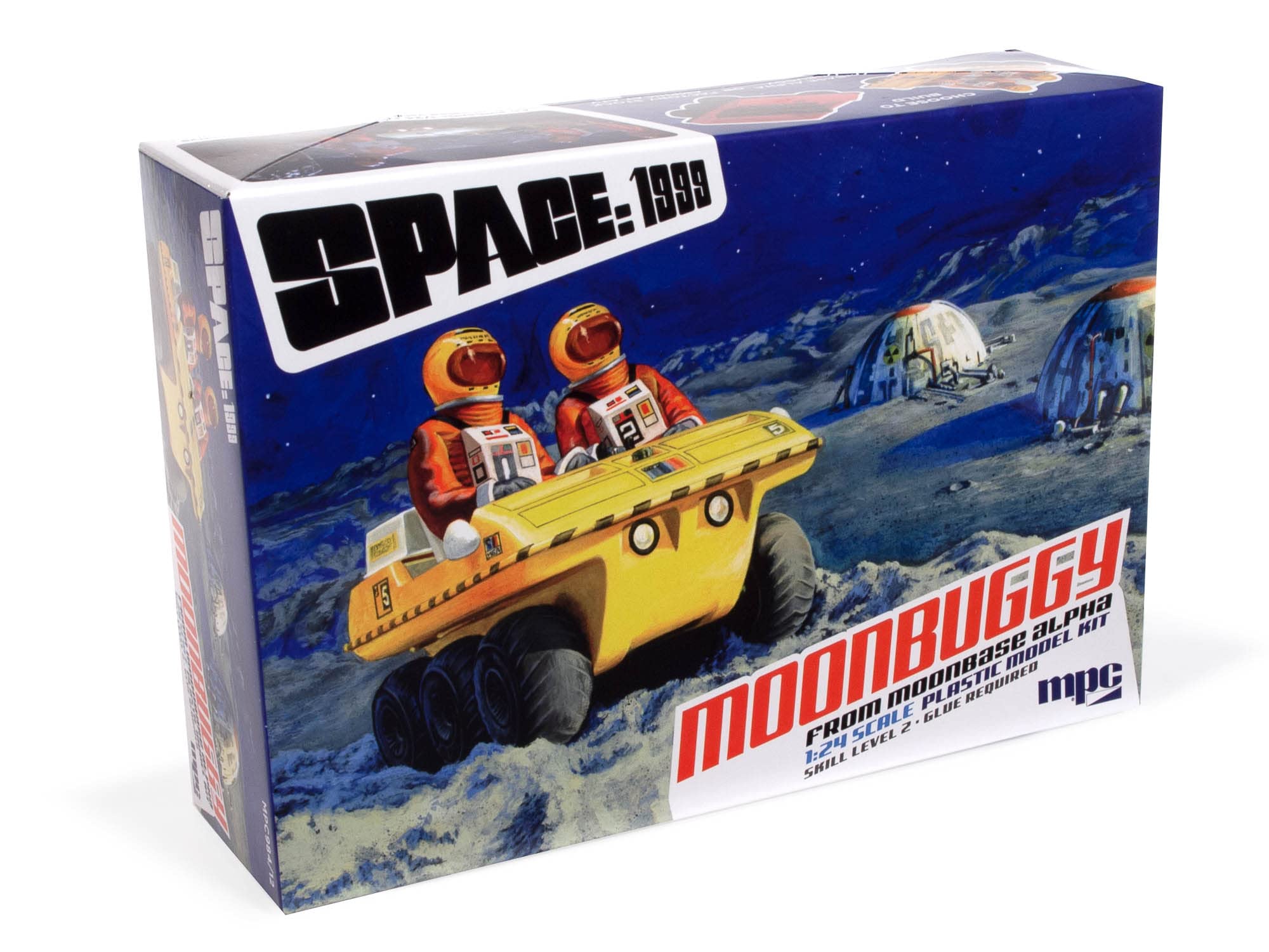 MPC Space 1999 Moon Buggy Scale Пластиковая модель MPC984 Литье Цвет 1/24 
MPC Space 1999 Moon Buggy Scale Пластиковая модель MPC984 Литье Цвет 1/24