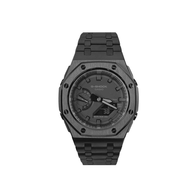 CASIO Unisex Liquid Crystal,Analog Dual Display Series Black Watch GA-2100-1A1(Watch1--) Regular Watch Box
CASIO Unisex Liquid Crystal,Analog Dual Display Series Black Watch GA-2100-1A1(Watch1--) Regular Watch Box
