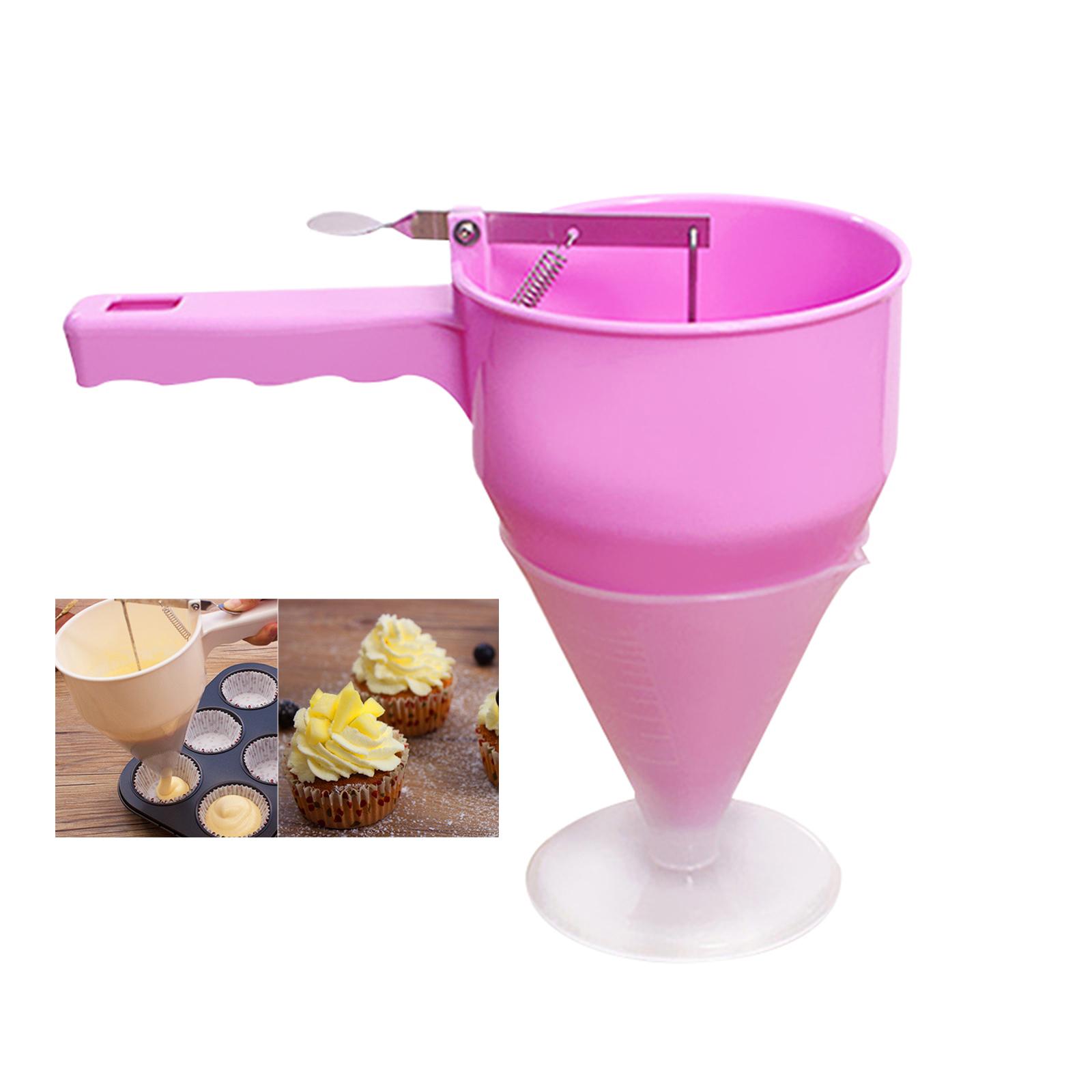 Batter Dispenser with Stand Funnel for Baking Cupcakes Kitchen Supplies розовый
Batter Dispenser with Stand Funnel for Baking Cupcakes Kitchen Supplies розовый