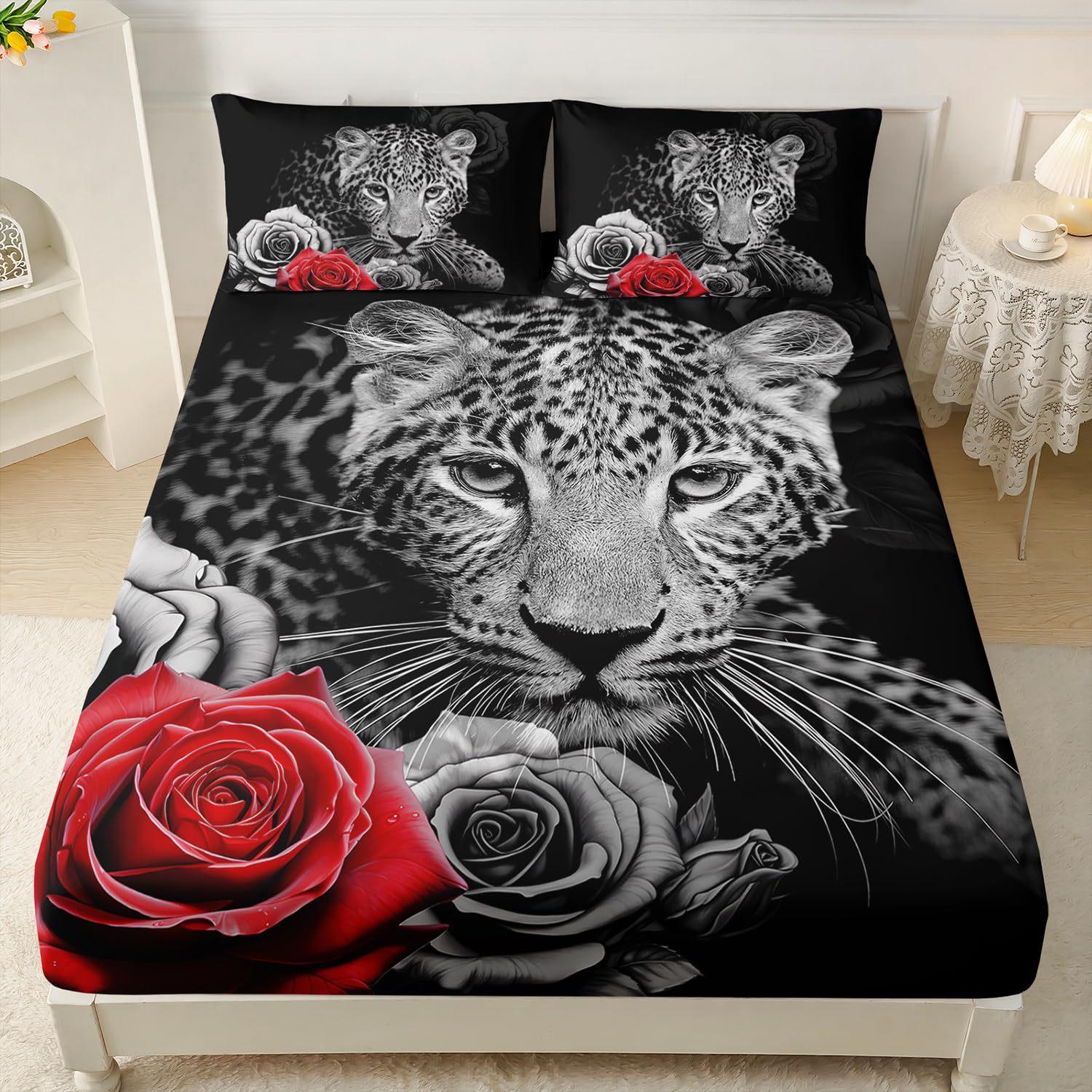 Modern Comfortable Super King Wild Animal Tiger and Lion Fitted Sheets Size with 1 Pillowcases Bed Bedroom Decor Gift 30 Cm Deep Pocket Quilt Comforter (quilt)-EU Single(135*200cm)3pcs
Modern Comfortable Super King Wild Animal Tiger and Lion Fitted Sheets Size with 1 Pillowcases Bed Bedroom Decor Gift 30 Cm Deep Pocket Quilt Comforter (quilt)-EU Single(135*200cm)3pcs