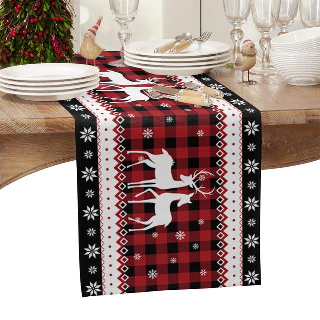 Рождественский Лось Снежинка Плед Настольный Флаг Свадебные Украшения Настольный Флаг Рождественские Украшения Домашний Ужин Льняной Настольный Флаг 150x33cm
Рождественский Лось Снежинка Плед Настольный Флаг Свадебные Украшения Настольный Флаг Рождественские Украшения Домашний Ужин Льняной Настольный Флаг 150x33cm