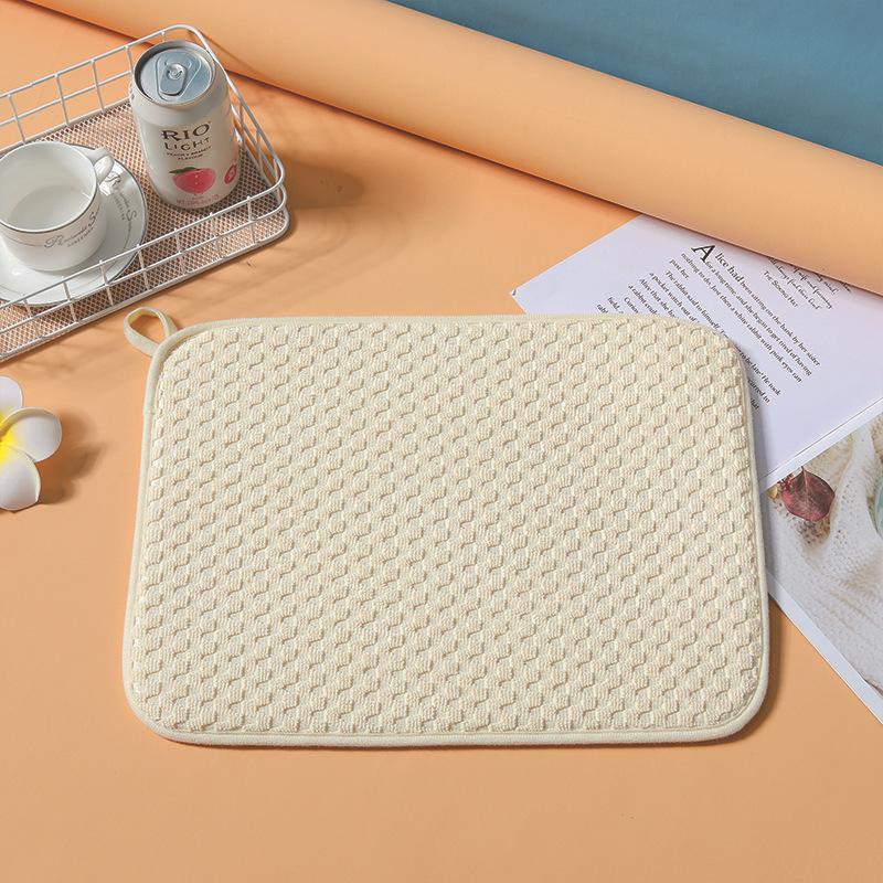 Dish Drying Mat,Absorbent Microfiber Dishes Drainer Mats,Size Drainer Pads for Kitchen Counter,Coffee 30x40 cm жёлтый
Dish Drying Mat,Absorbent Microfiber Dishes Drainer Mats,Size Drainer Pads for Kitchen Counter,Coffee 30x40 cm жёлтый