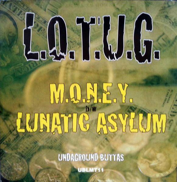 12inch Record LORDS OF THE UNDERGROUND, LUNITIC A - M.O.N.E.Y. / Lunitic Asylum UBLMT11 Undaground Butt 1996 US Rap & Hip-Hop/R&B Used
12inch Record LORDS OF THE UNDERGROUND, LUNITIC A - M.O.N.E.Y. / Lunitic Asylum UBLMT11 Undaground Butt 1996 US Rap & Hip-Hop/R&B Used
