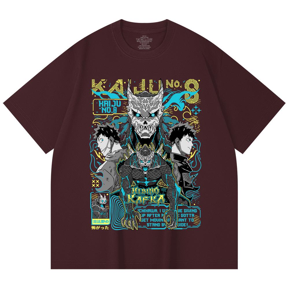 230 Gsm 100% Cotton Kaiju No 8 V20 Kafka Print Unisex Heavy Cotton T Shirt 2XL вина червоного кольору
230 Gsm 100% Cotton Kaiju No 8 V20 Kafka Print Unisex Heavy Cotton T Shirt 2XL вина червоного кольору