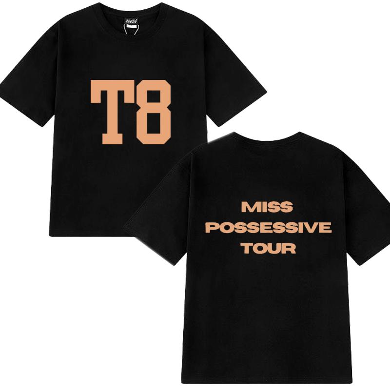 Hot Sale Tate Mcrae T8 Miss Possessive Tour 2025 T Shirts Unisex Women Fashion Y2k short sleeve Tshirt Unisex 100 Cotton clothing 4XL
Hot Sale Tate Mcrae T8 Miss Possessive Tour 2025 T Shirts Unisex Women Fashion Y2k short sleeve Tshirt Unisex 100 Cotton clothing 4XL