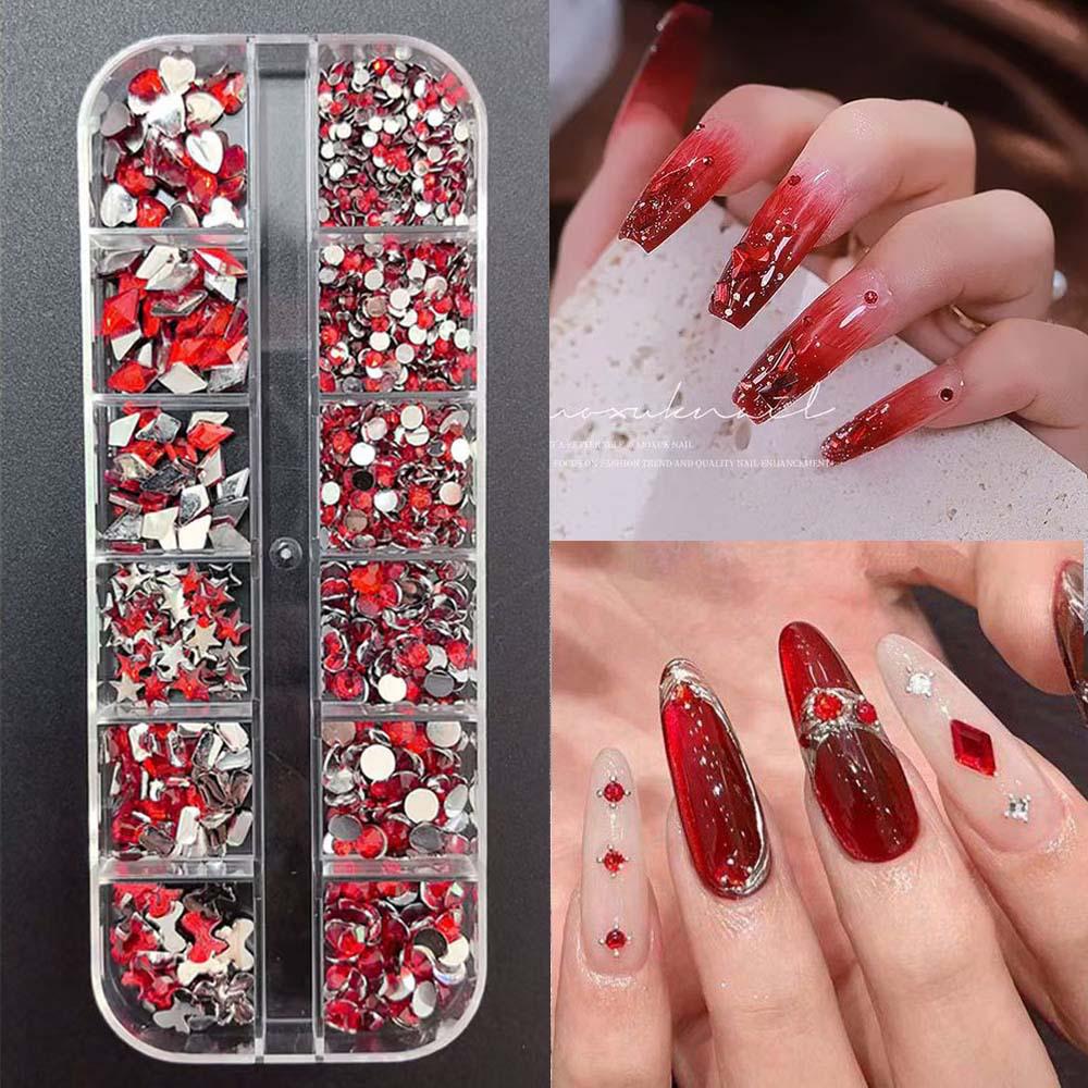 New Year Hot-Selling Nail Art Accessories: Red Irregular Rhinestones for a Super Shiny Look
New Year Hot-Selling Nail Art Accessories: Red Irregular Rhinestones for a Super Shiny Look