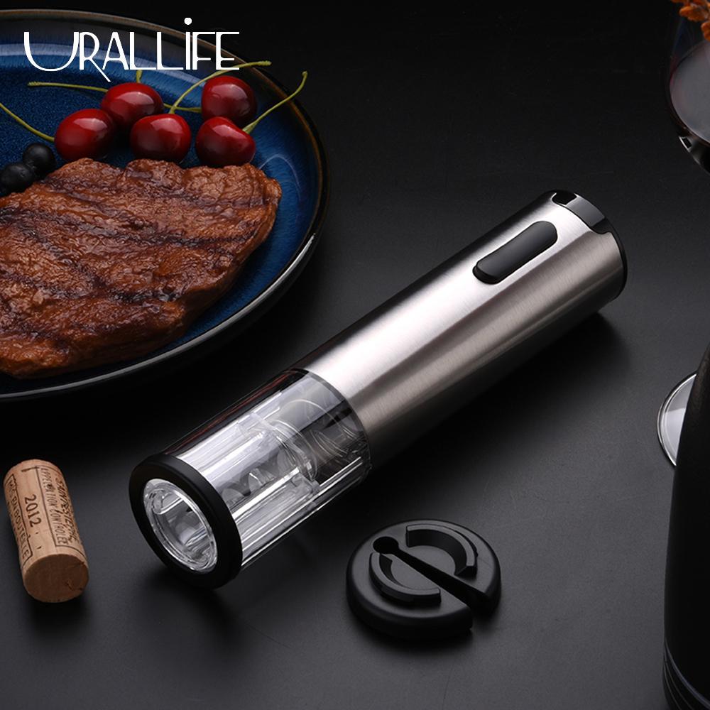 Urallife USB аккумуляторная открывалка для бутылок автоматический штопор из нержавеющей стали электрический дисплей открывалка для банок резак для фольги
Urallife USB аккумуляторная открывалка для бутылок автоматический штопор из нержавеющей стали электрический дисплей открывалка для банок резак для фольги