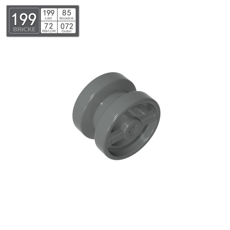 BRICKE 8x6mm Wheel Hub, Compatible with LEGO 4624 & 34337, Bulk Loose Parts for Educational DIY Brick. Piece
BRICKE 8x6mm Wheel Hub, Compatible with LEGO 4624 & 34337, Bulk Loose Parts for Educational DIY Brick. Piece