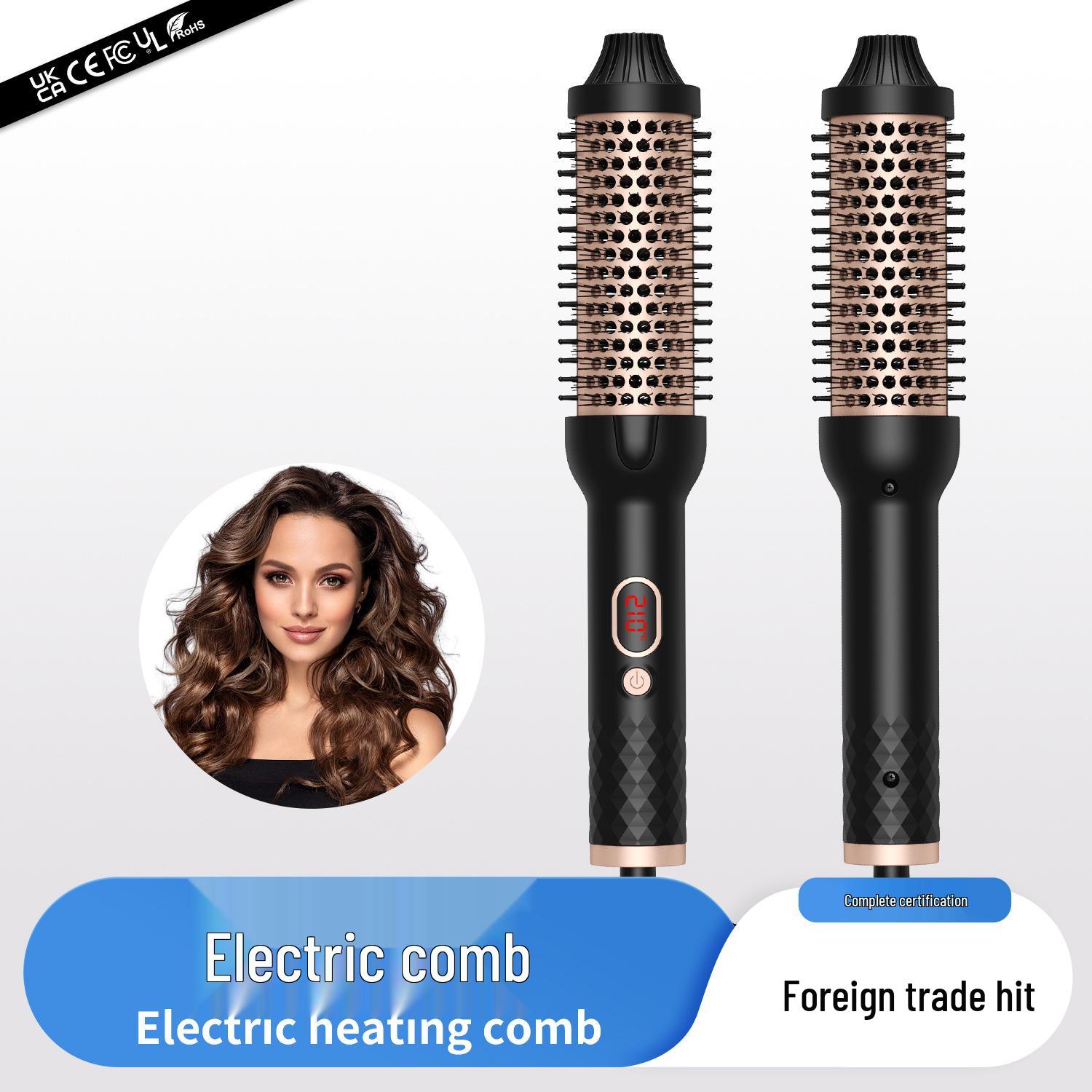 Dual-Use Hair Roller Comb: Straighten or Curl with Electric PTC Technology US Standard (Not for Domestic Use)
Dual-Use Hair Roller Comb: Straighten or Curl with Electric PTC Technology US Standard (Not for Domestic Use)
