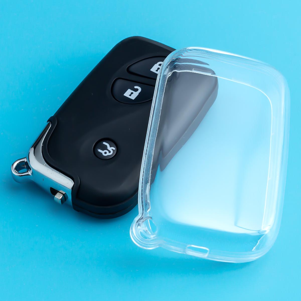 Slim Car Key Fob Case Cover Keychain For Lexus GX460 CT200h RX350 RX450h LX570 IS250 IS350 ES350 HS250h LS460 Black Transparent
Slim Car Key Fob Case Cover Keychain For Lexus GX460 CT200h RX350 RX450h LX570 IS250 IS350 ES350 HS250h LS460 Black Transparent