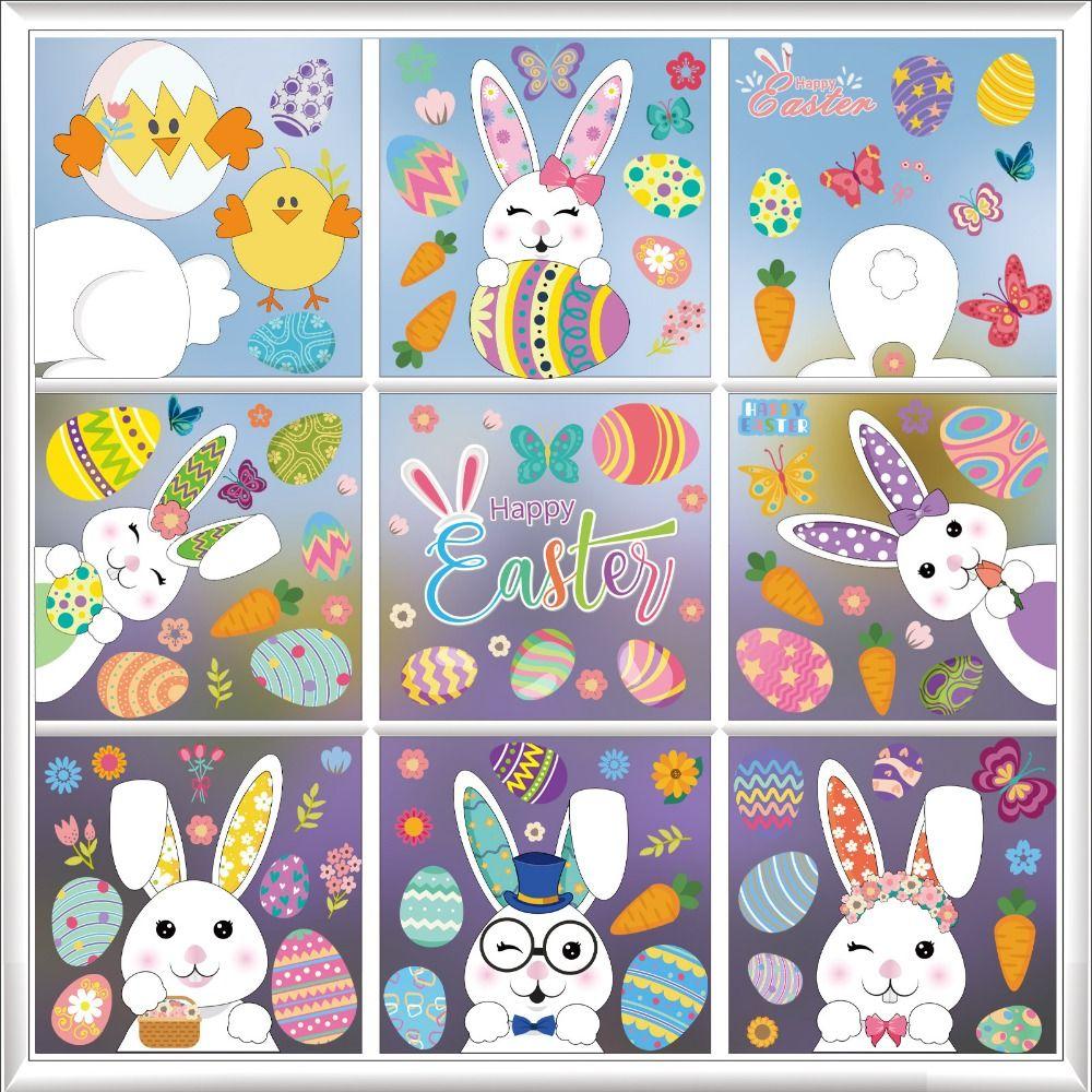 9pcs/1 set Bunny Happy Easter Window Stickers Rabbit Easter Bunny Egg Window Sticker Spring 9pcs-FHJ23010
9pcs/1 set Bunny Happy Easter Window Stickers Rabbit Easter Bunny Egg Window Sticker Spring 9pcs-FHJ23010