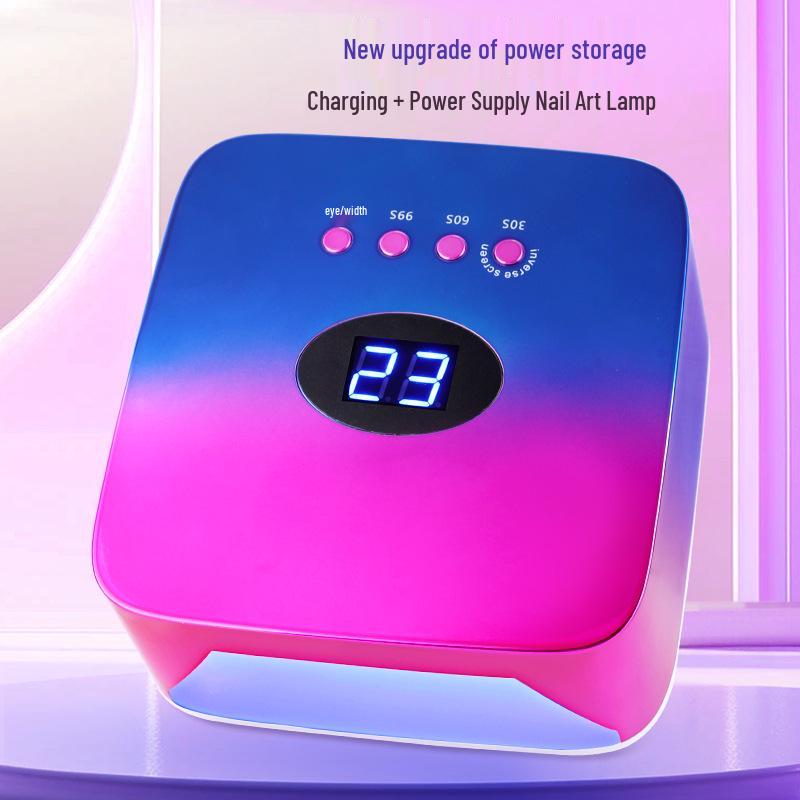 Rechargeable Wireless Gel Nail Lamp: Quick-Dry, Portable, and Efficient Nail Dryer 
Rechargeable Wireless Gel Nail Lamp: Quick-Dry, Portable, and Efficient Nail Dryer