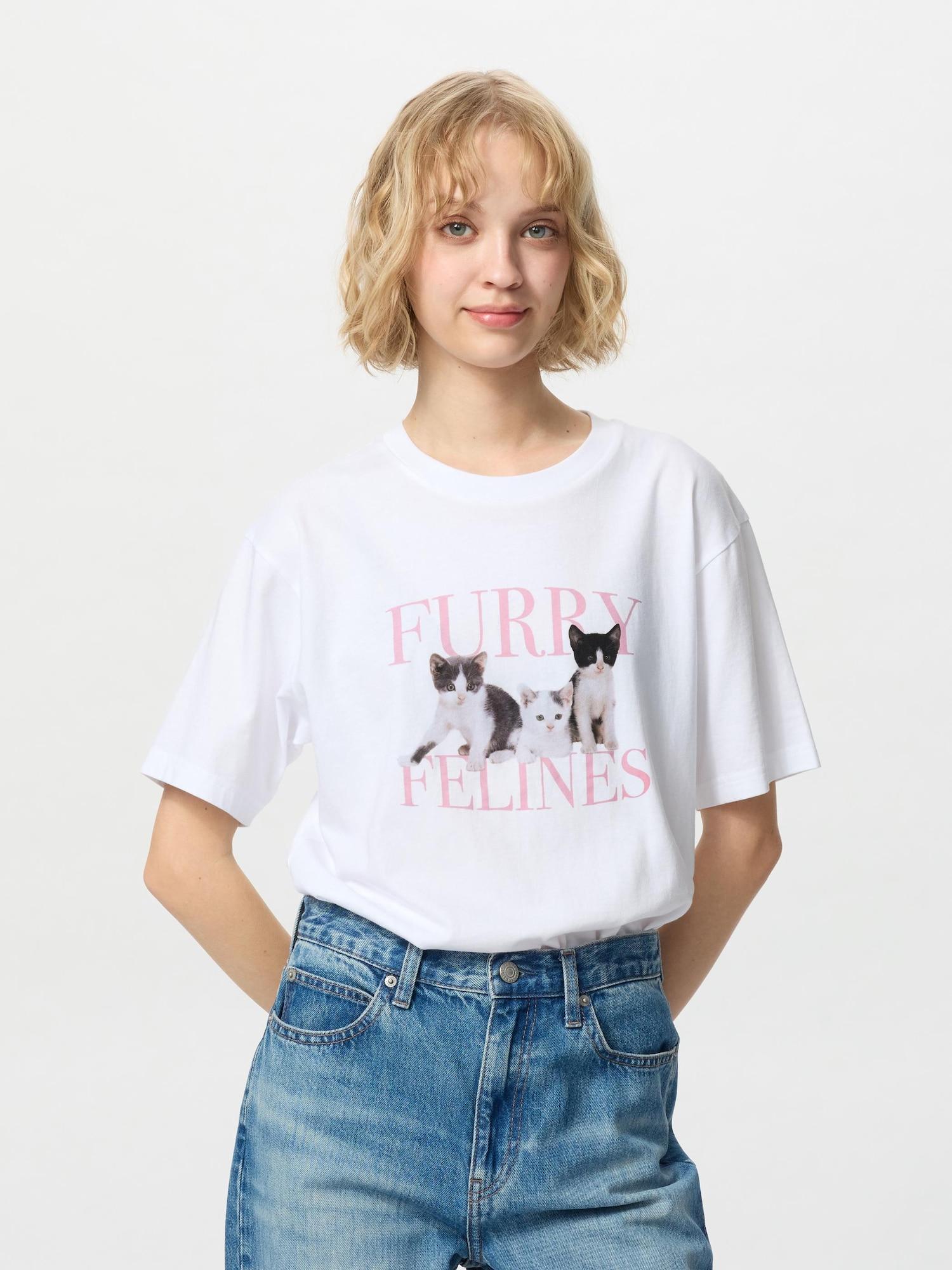Uniqlo Japan Cat Photograph Ut Свободный крой 00 WHITE/L
Uniqlo Japan Cat Photograph Ut Свободный крой 00 WHITE/L