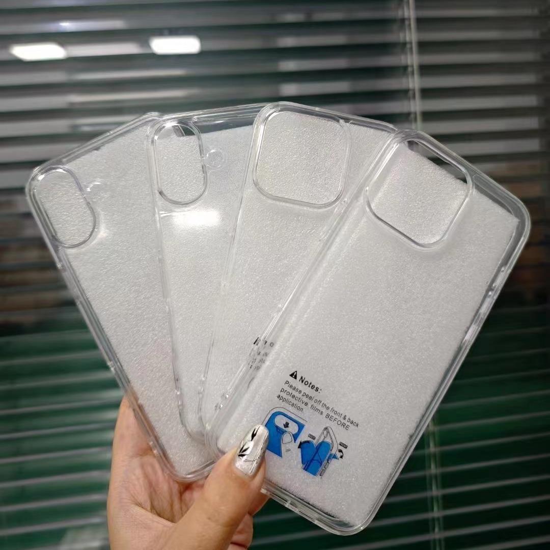 Two-in-one Transparent Acrylic Is Suitable for Ip16pro Straight-edge Hollow Shell Apple 15 Simple Groove Epoxy Resin Material Apple 11
Two-in-one Transparent Acrylic Is Suitable for Ip16pro Straight-edge Hollow Shell Apple 15 Simple Groove Epoxy Resin Material Apple 11