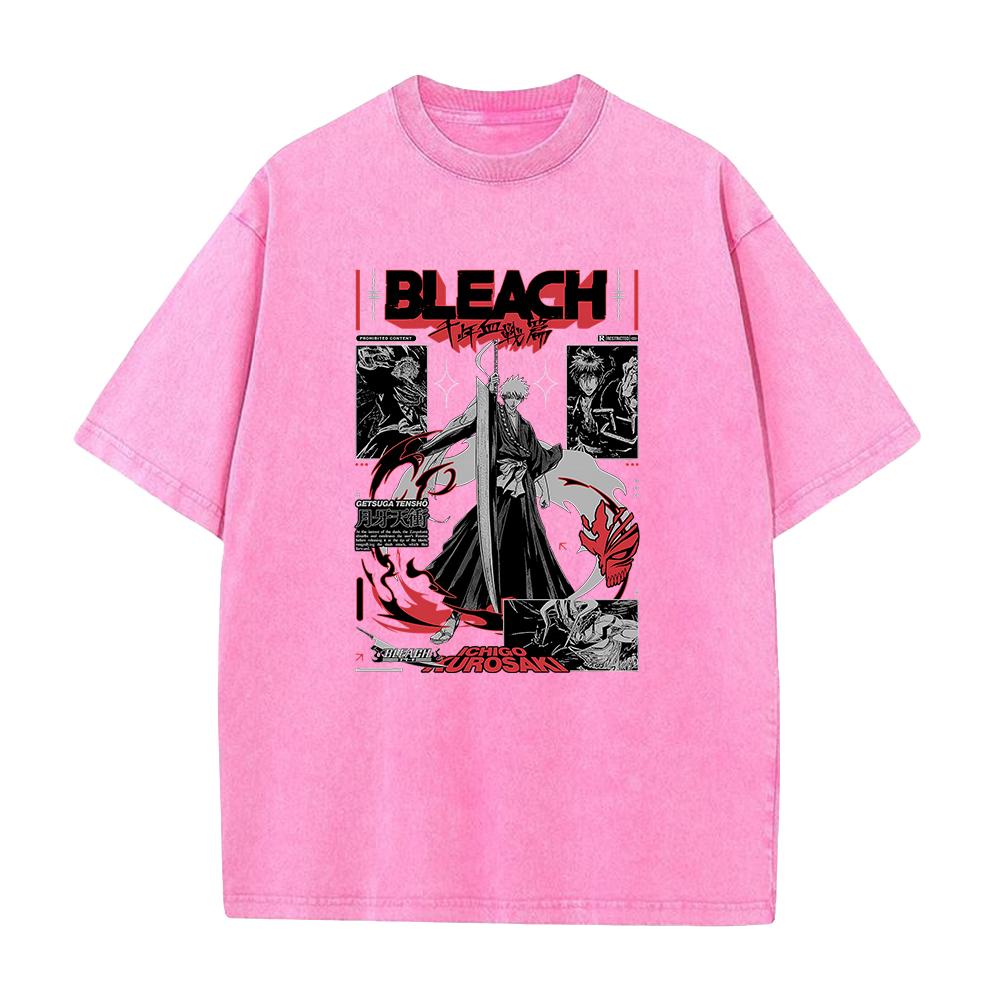 BLEACH Kurosaki Ichigo Tshirt Manga Print T Shirt Men Women Cotton Tees Clothing Summer Short Sleeve Harajuku Wash Tshirt S
BLEACH Kurosaki Ichigo Tshirt Manga Print T Shirt Men Women Cotton Tees Clothing Summer Short Sleeve Harajuku Wash Tshirt S