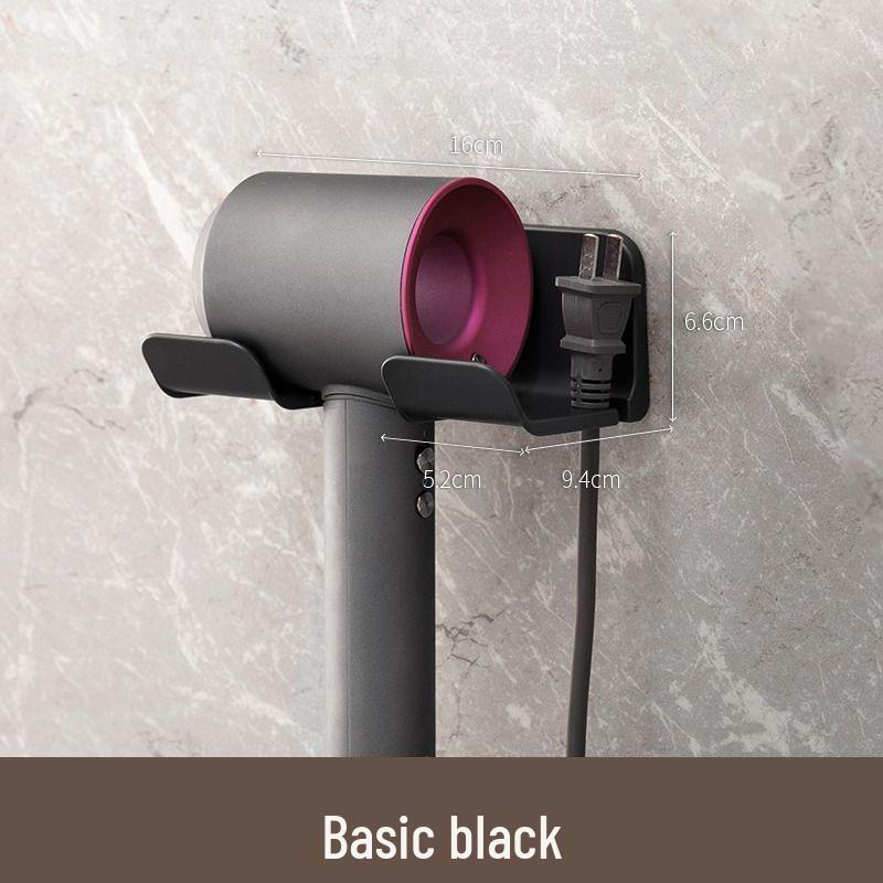 Wall-Mount Hair Dryer Holder & Bathroom Organizer Rack чёрный
Wall-Mount Hair Dryer Holder & Bathroom Organizer Rack чёрный