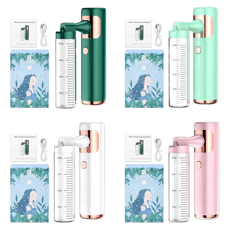Portable for Facial Skin Care Machine Handy for Nano Sprayer Face for Facial Water Injection
Portable for Facial Skin Care Machine Handy for Nano Sprayer Face for Facial Water Injection
