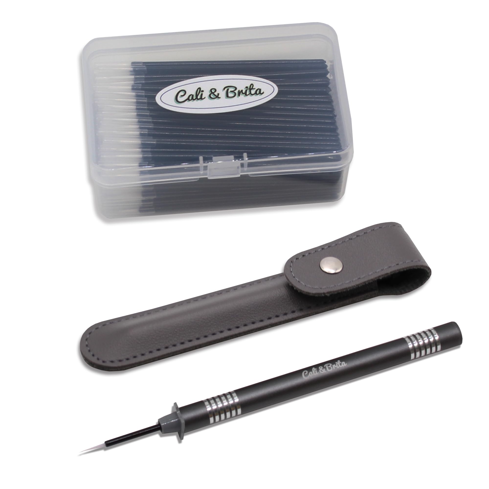 Набор кистей Cali&Brita из 150 штук большой вместимости с тонкими ручками для клея, цемента, пластиковых моделей, фигурок, грунтовки и шпатлевки (150 кистей + держатель)
Набор кистей Cali&Brita из 150 штук большой вместимости с тонкими ручками для клея, цемента, пластиковых моделей, фигурок, грунтовки и шпатлевки (150 кистей + держатель)