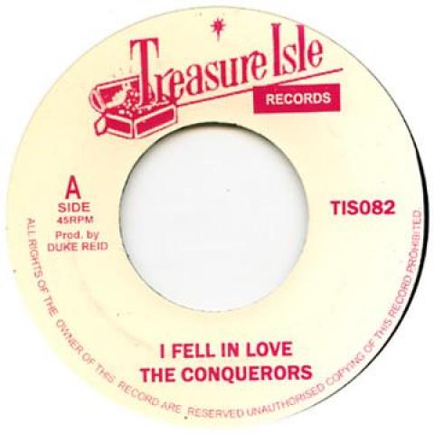 7inch Record CONQUERORS / CONQUERORS - I Feel In Love / Lonely Street TIS082 Treasure Isle 2012 UK Reggae, Ska & Dub Used
7inch Record CONQUERORS / CONQUERORS - I Feel In Love / Lonely Street TIS082 Treasure Isle 2012 UK Reggae, Ska & Dub Used