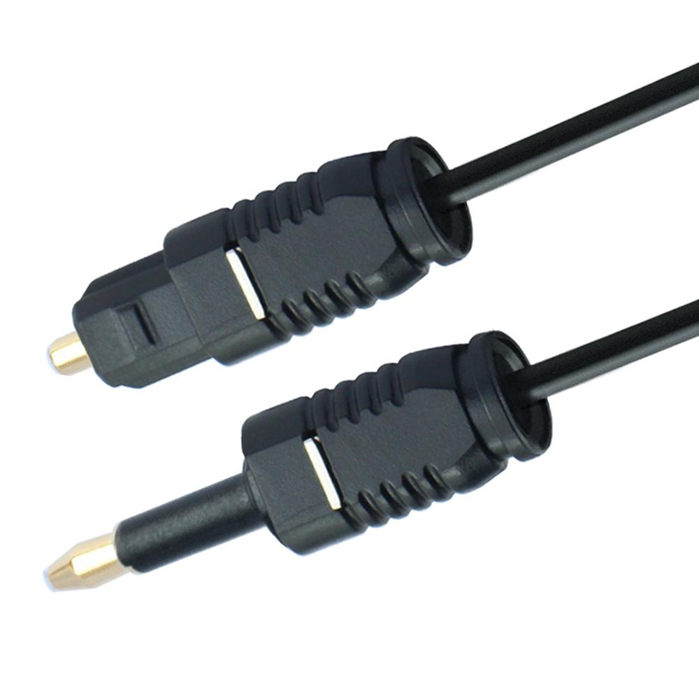2M Mini 3.5mm Audio Cable Digital SPDIF Optical Fiber Cord Gold Plated For Speaker Blu-Ray Player Xbox Power Amplifier Dropship 1m
2M Mini 3.5mm Audio Cable Digital SPDIF Optical Fiber Cord Gold Plated For Speaker Blu-Ray Player Xbox Power Amplifier Dropship 1m