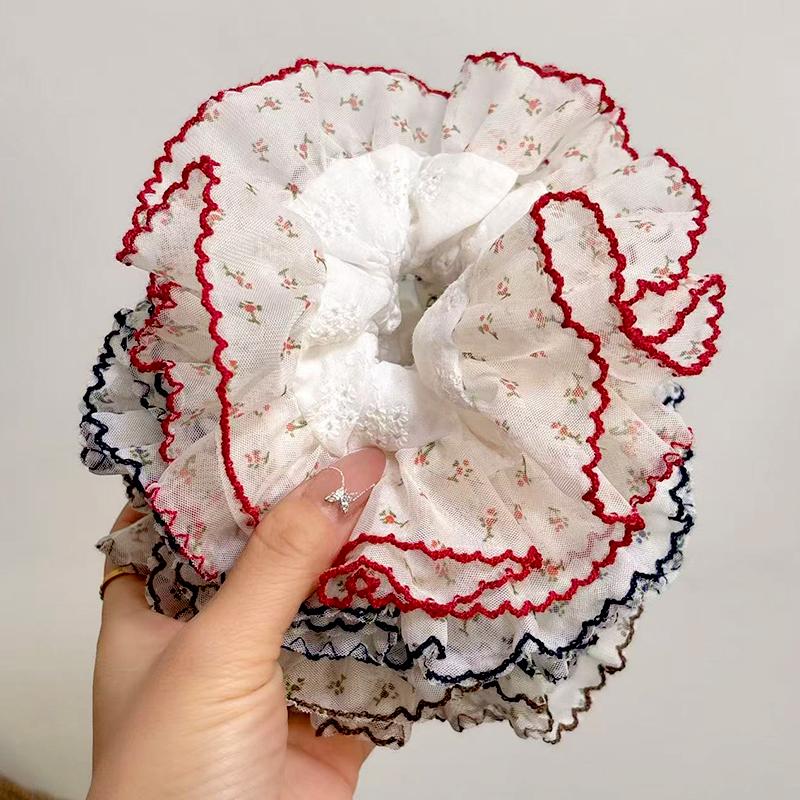 1Pc Meatball Head Grace Large Intestine Hair Ring Korea Headwear Retro Style Rubber Band Hair Accessories Lace Headband коричневый
1Pc Meatball Head Grace Large Intestine Hair Ring Korea Headwear Retro Style Rubber Band Hair Accessories Lace Headband коричневый