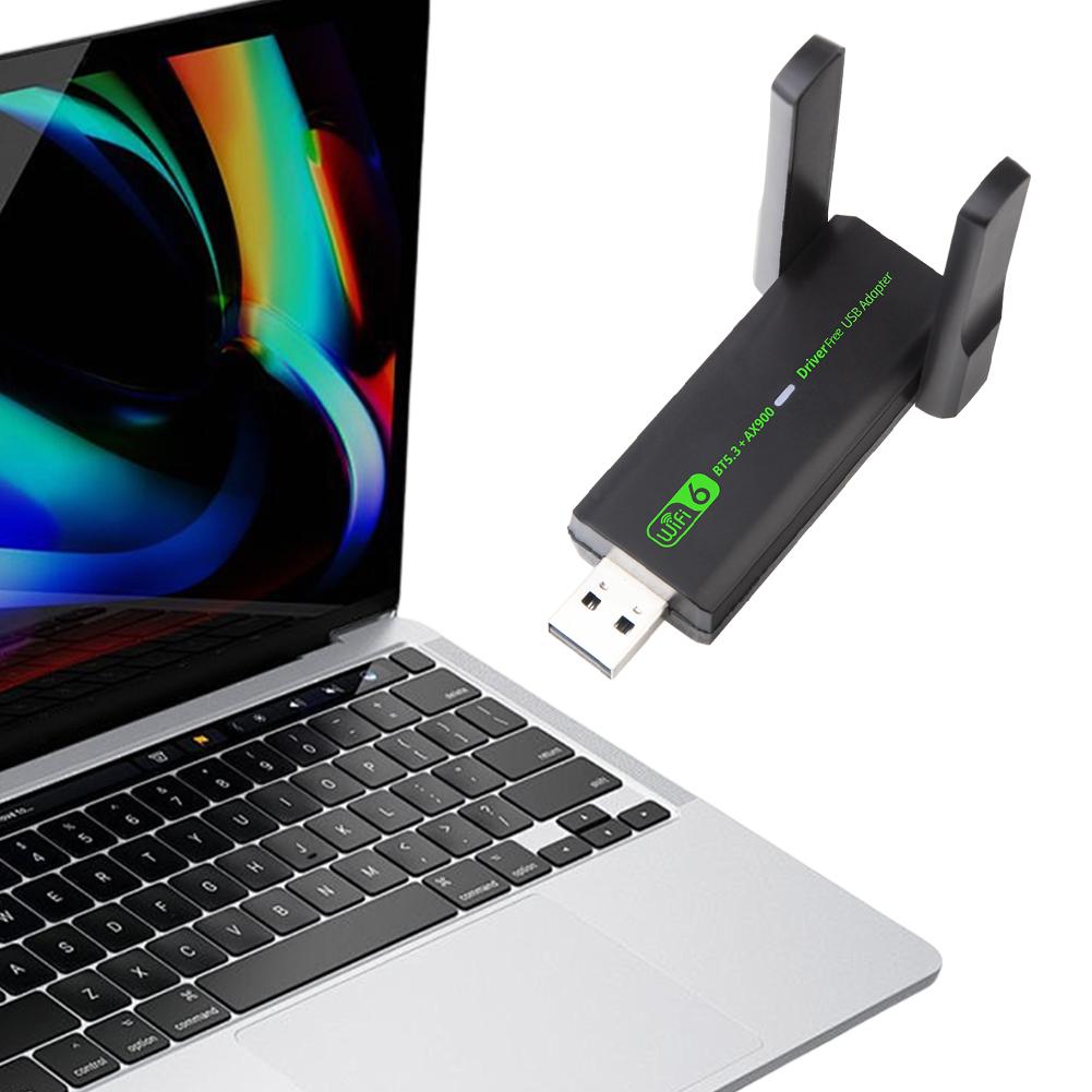 USB WiFi 6 Bluetooth-Compatible 5.3 Adapter 2 in 1 Dongle 900Mbps Wireless Network Card Dongle Dual Band 2.4/5.8GHz Driver Free China Mainland
USB WiFi 6 Bluetooth-Compatible 5.3 Adapter 2 in 1 Dongle 900Mbps Wireless Network Card Dongle Dual Band 2.4/5.8GHz Driver Free China Mainland