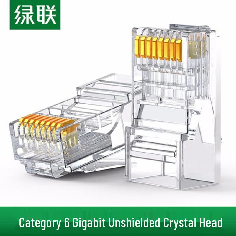 UGREEN NW119 CAT6 RJ45 Ethernet Connectors (100-Pack)
UGREEN NW119 CAT6 RJ45 Ethernet Connectors (100-Pack)