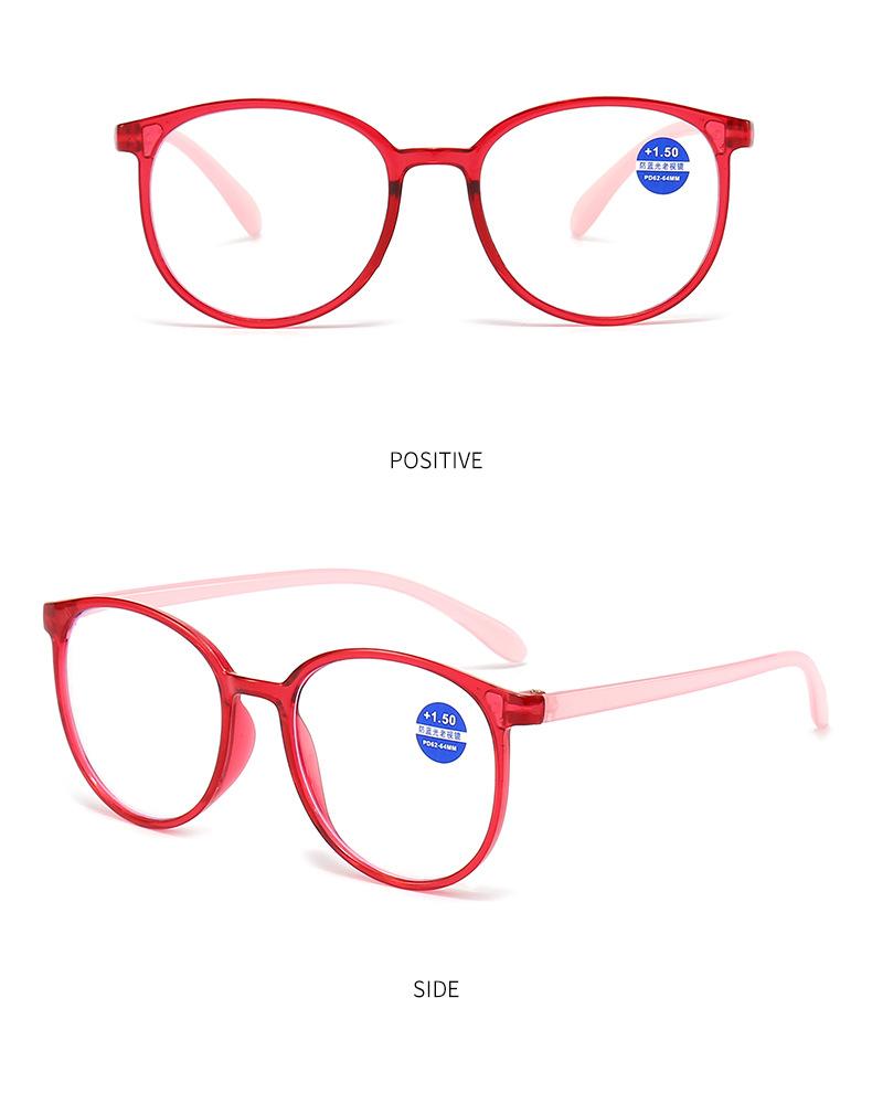 Vintage Round Reading Glasses Women Fashion Anti Blue Light Farsighted Eyeglasses Anti-fatigue Hyperopia Prescription Eyewear +400
Vintage Round Reading Glasses Women Fashion Anti Blue Light Farsighted Eyeglasses Anti-fatigue Hyperopia Prescription Eyewear +400