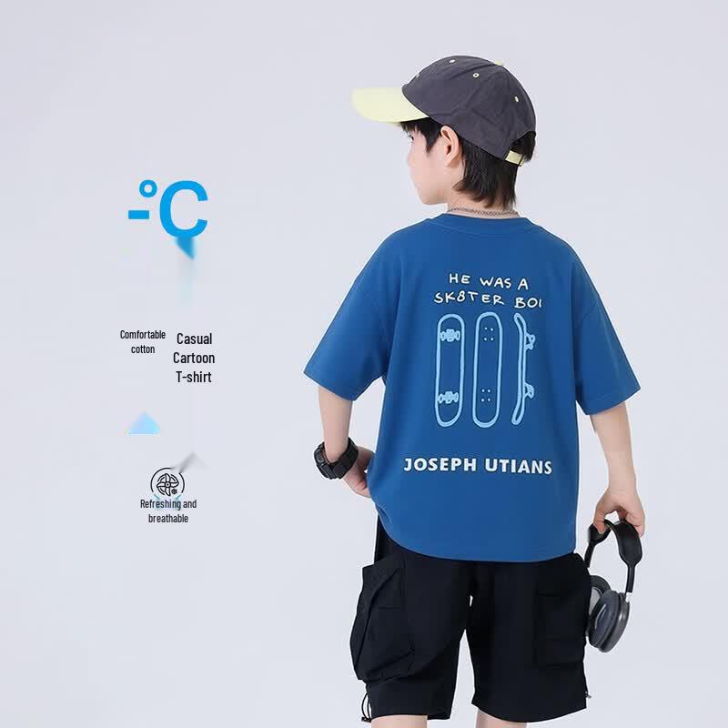 Boy s Summer Cotton Short Sleeve T-Shirt 140
Boy s Summer Cotton Short Sleeve T-Shirt 140