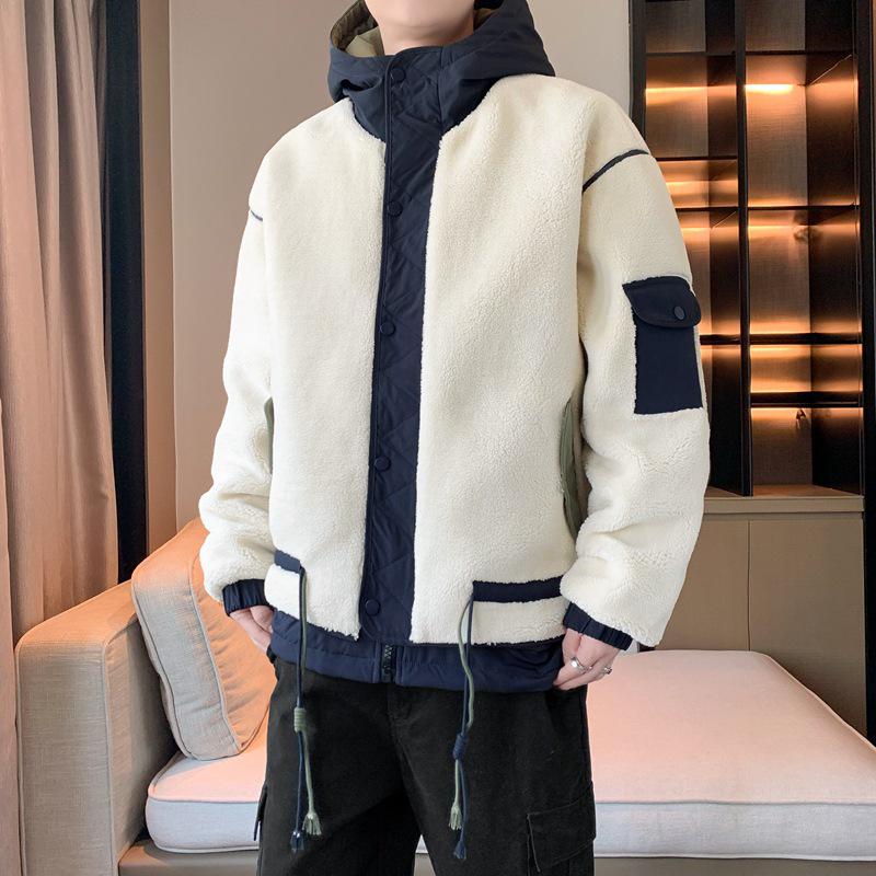 Men s Trendy Hooded Fleece Cotton Jacket - Winter Warm Casual Wear 2XL слонова кістка
Men s Trendy Hooded Fleece Cotton Jacket - Winter Warm Casual Wear 2XL слонова кістка