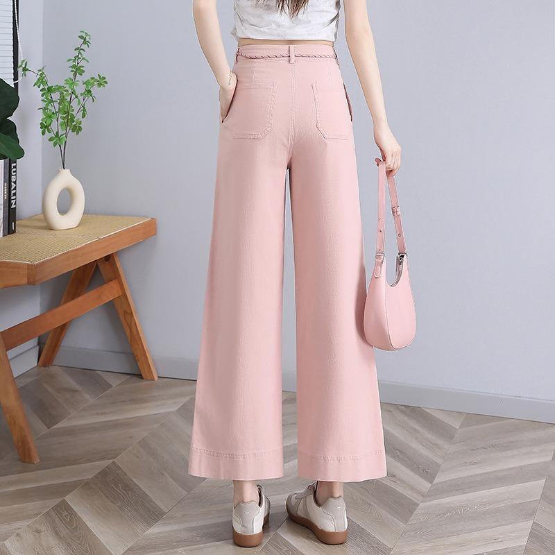 Pure Cotton Wide-leg Pantssummer New Style Thinloosehigh-waisted Slimming Straight-leg Pantscurly Straight-leg Casual Pants 2XL
Pure Cotton Wide-leg Pantssummer New Style Thinloosehigh-waisted Slimming Straight-leg Pantscurly Straight-leg Casual Pants 2XL