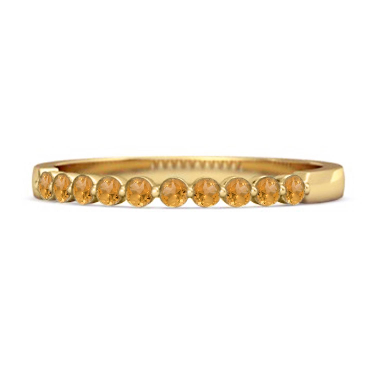Citrine Half Eternity Design Band Ring - 925 Sterling Silver Gold Vermeil 12 жовтий
Citrine Half Eternity Design Band Ring - 925 Sterling Silver Gold Vermeil 12 жовтий