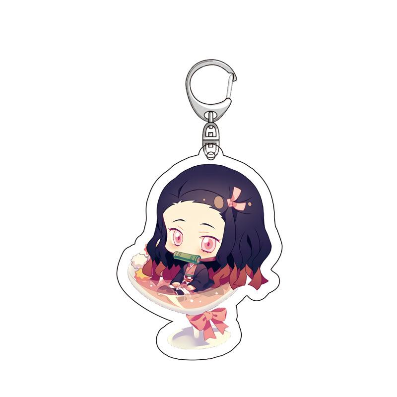 Anime Cartoon Acrylic Keychain Nezuko Tanjiro Pendant Keychain Accessories Gift for Fans Cosplay Collection 55mm
Anime Cartoon Acrylic Keychain Nezuko Tanjiro Pendant Keychain Accessories Gift for Fans Cosplay Collection 55mm