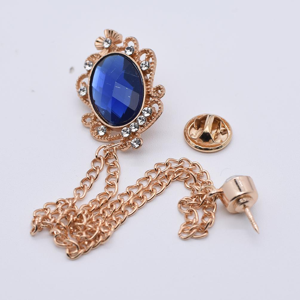 High-end Alloy Key Brooches for Women and Men Rhinestone Tassel Chain Lapel Pin Wedding Party Badge Luxury Fashion Accessories синій
High-end Alloy Key Brooches for Women and Men Rhinestone Tassel Chain Lapel Pin Wedding Party Badge Luxury Fashion Accessories синій