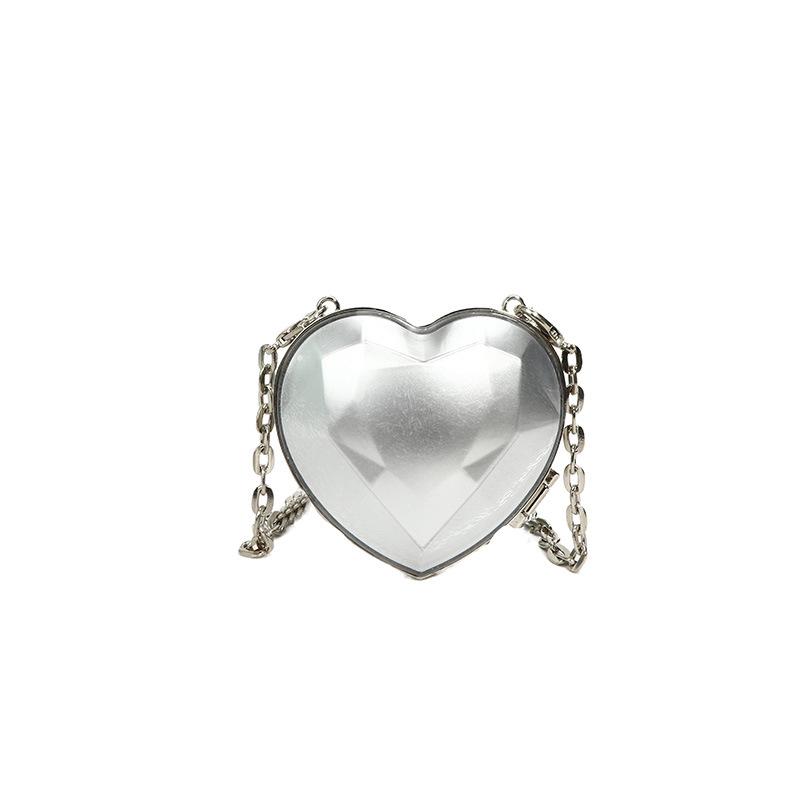 Acrylic Mini Love Bag Sweet and Fashion Transparent Chain Crossbody Bag Small Wallet Bag
Acrylic Mini Love Bag Sweet and Fashion Transparent Chain Crossbody Bag Small Wallet Bag