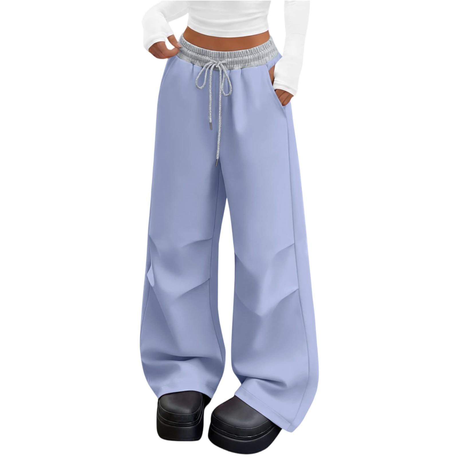 Women s Wide Leg Sports Pants Low Waist Street Pocket Trousers XXL
Women s Wide Leg Sports Pants Low Waist Street Pocket Trousers XXL