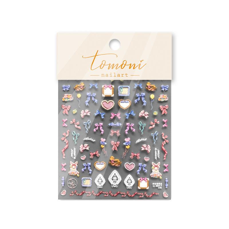 Рельефные цветные наклейки-бантики для ногтей. Изготовление своими руками креативных декоративных наклеек. to2817
Рельефные цветные наклейки-бантики для ногтей. Изготовление своими руками креативных декоративных наклеек. to2817