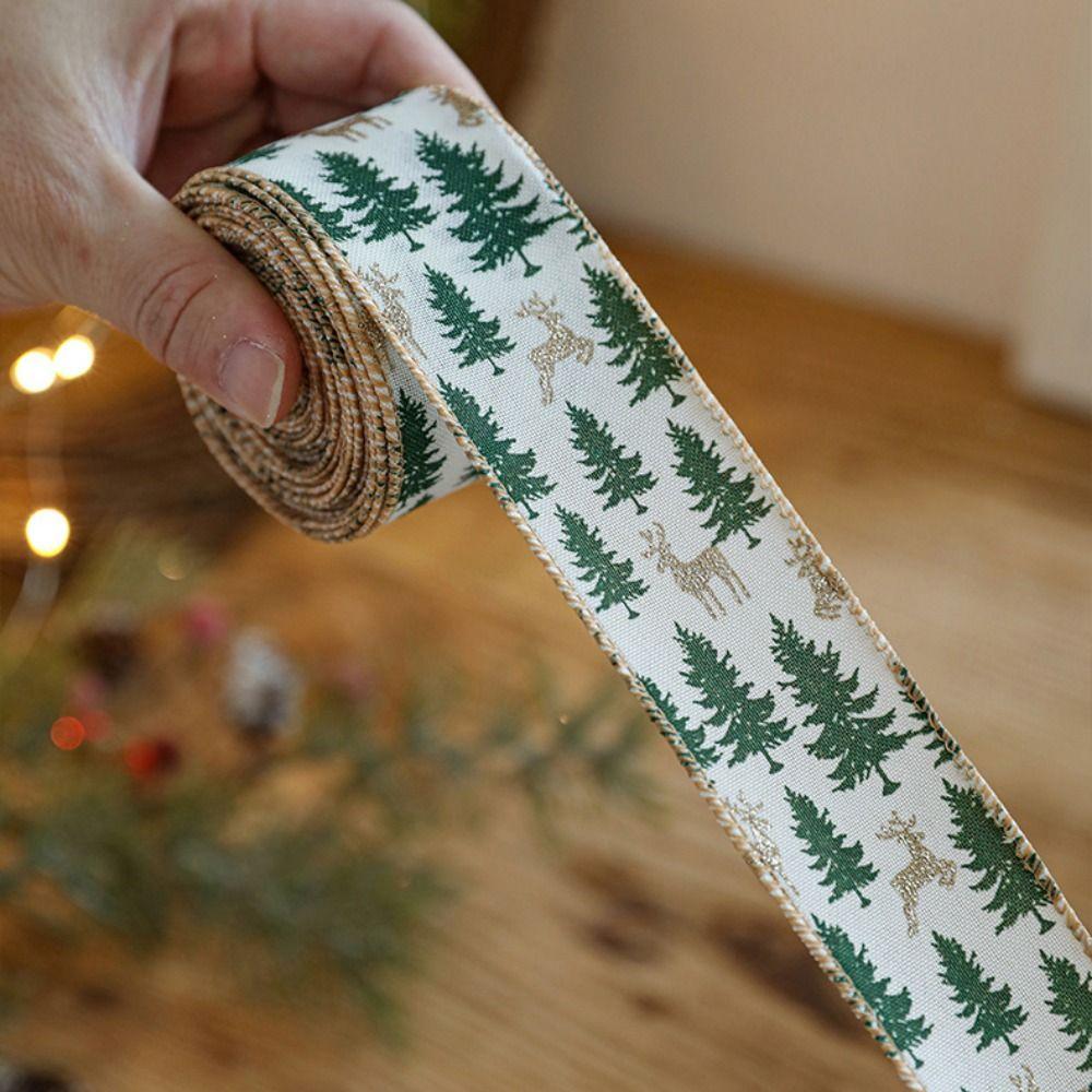 Christmas Tree DIY Wreath Bows Ribbons Cartoon Gift Packing Ribbons Craft Supplies Style 6
Christmas Tree DIY Wreath Bows Ribbons Cartoon Gift Packing Ribbons Craft Supplies Style 6