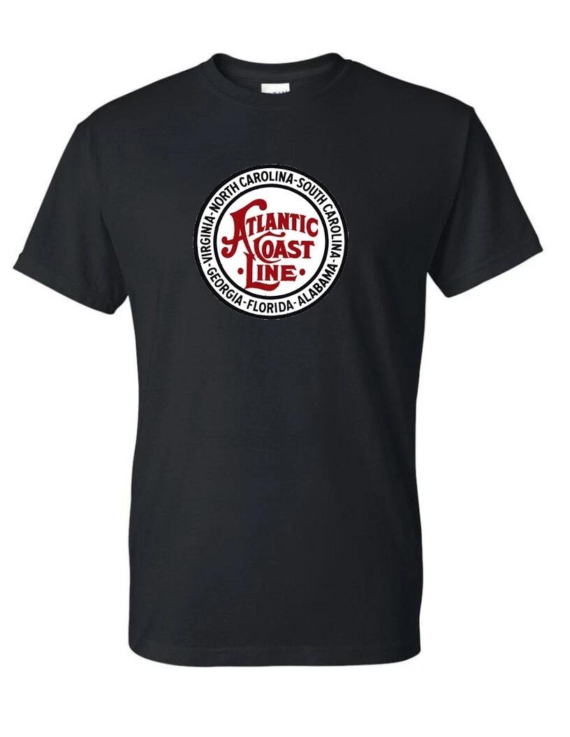 Atlantic Coast Line Railway logo T-Shirt Carolina Georgia Black Tee Shirt 2XL
Atlantic Coast Line Railway logo T-Shirt Carolina Georgia Black Tee Shirt 2XL