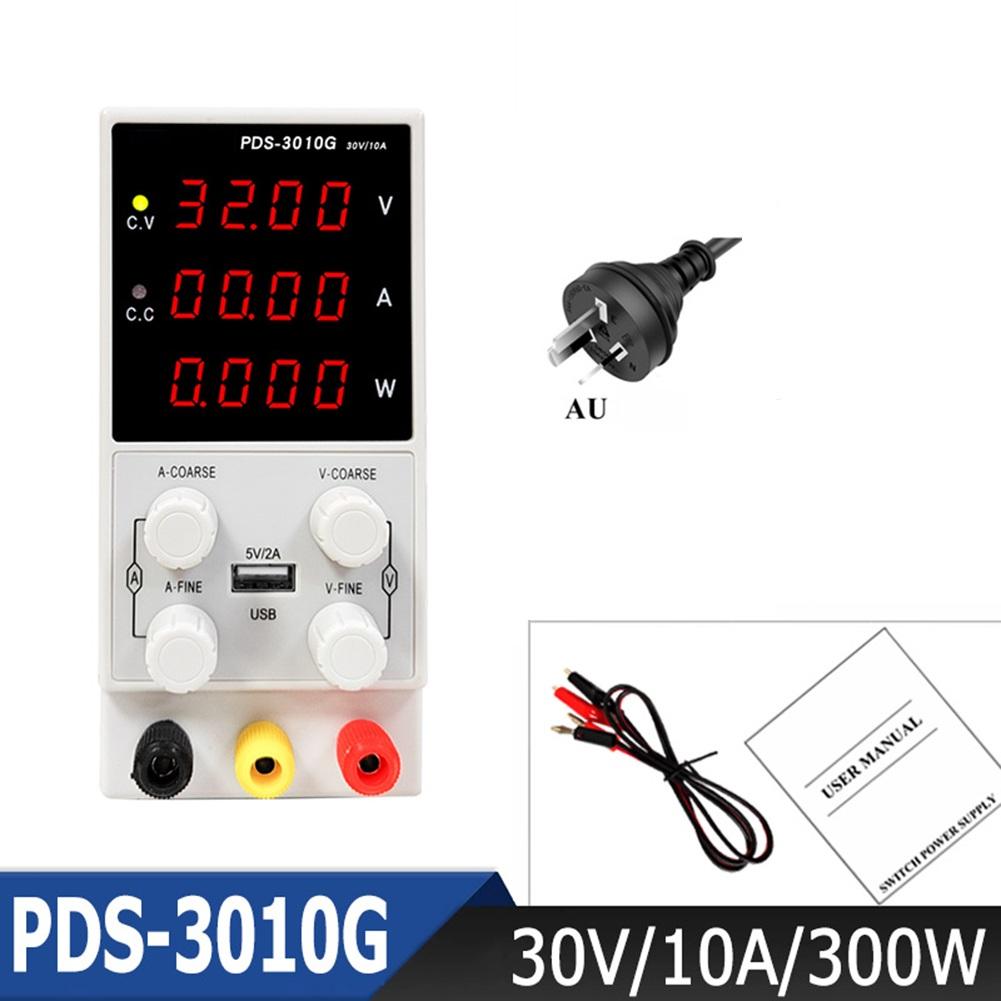 PDS3010G 30V 10A Adjustable DC Power Supply 300W Switching Regulated With 4-digit LED Display And Dual Cooling System
PDS3010G 30V 10A Adjustable DC Power Supply 300W Switching Regulated With 4-digit LED Display And Dual Cooling System