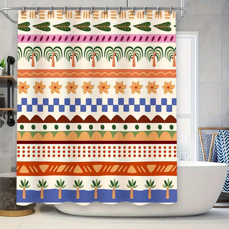 Vintage-inspired Shower Curtain Set 12 Piece Floral Decor Waterproof Fabric for Bathroom Decorations 90x180cm
Vintage-inspired Shower Curtain Set 12 Piece Floral Decor Waterproof Fabric for Bathroom Decorations 90x180cm