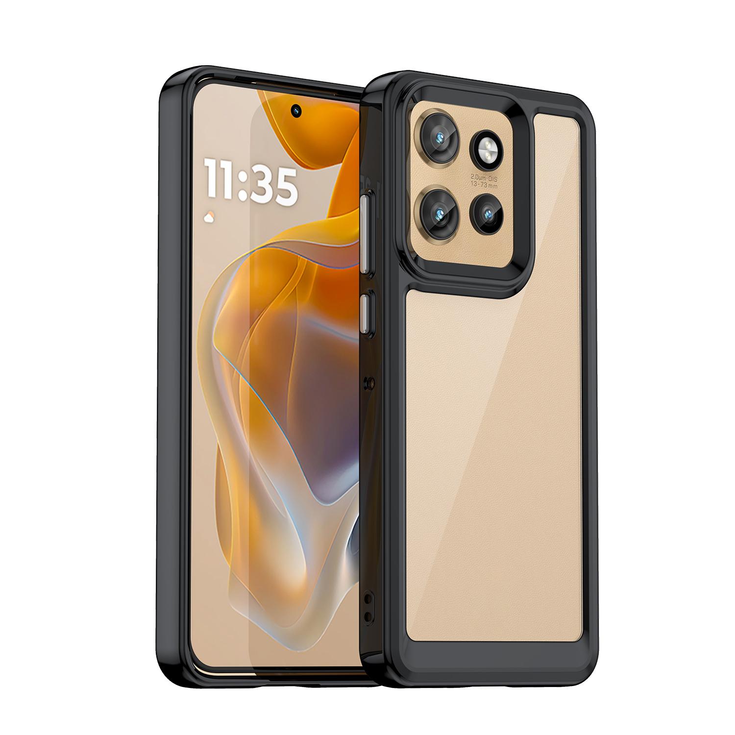 For Motorola Edge 50 Neo 5G Phone Case WANLONFENG XC Series TPU Acrylic Cover with Tempered Glass (Big Lens Hole) Black
For Motorola Edge 50 Neo 5G Phone Case WANLONFENG XC Series TPU Acrylic Cover with Tempered Glass (Big Lens Hole) Black