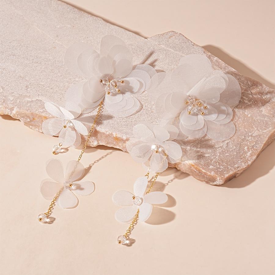 Модні сережки-краплі для жіночих прикрас білий
Модні сережки-краплі для жіночих прикрас білий