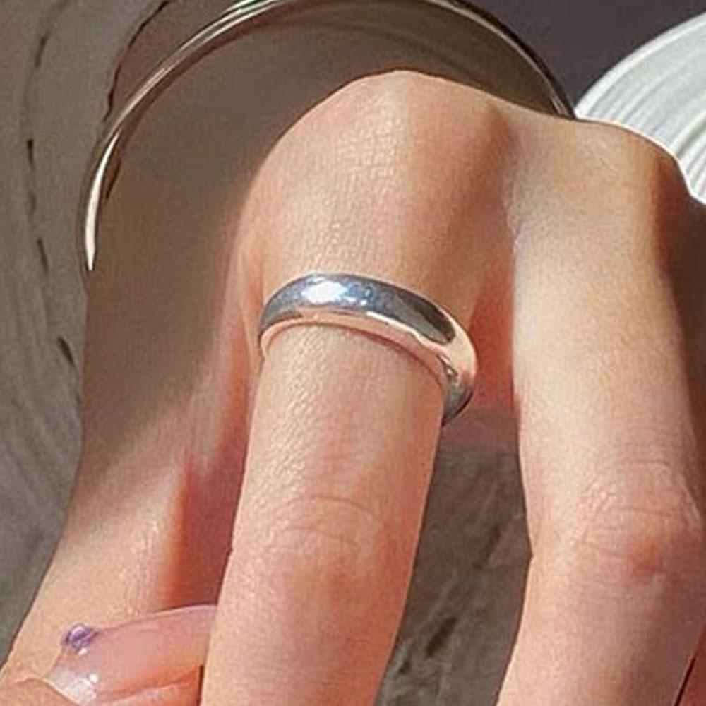 925 Sterling Silver Ring For Women Fine Jewelry Finger Adjustable Open Vintage Trendy Narrow Ring For Party Birthday Gift resizable
925 Sterling Silver Ring For Women Fine Jewelry Finger Adjustable Open Vintage Trendy Narrow Ring For Party Birthday Gift resizable