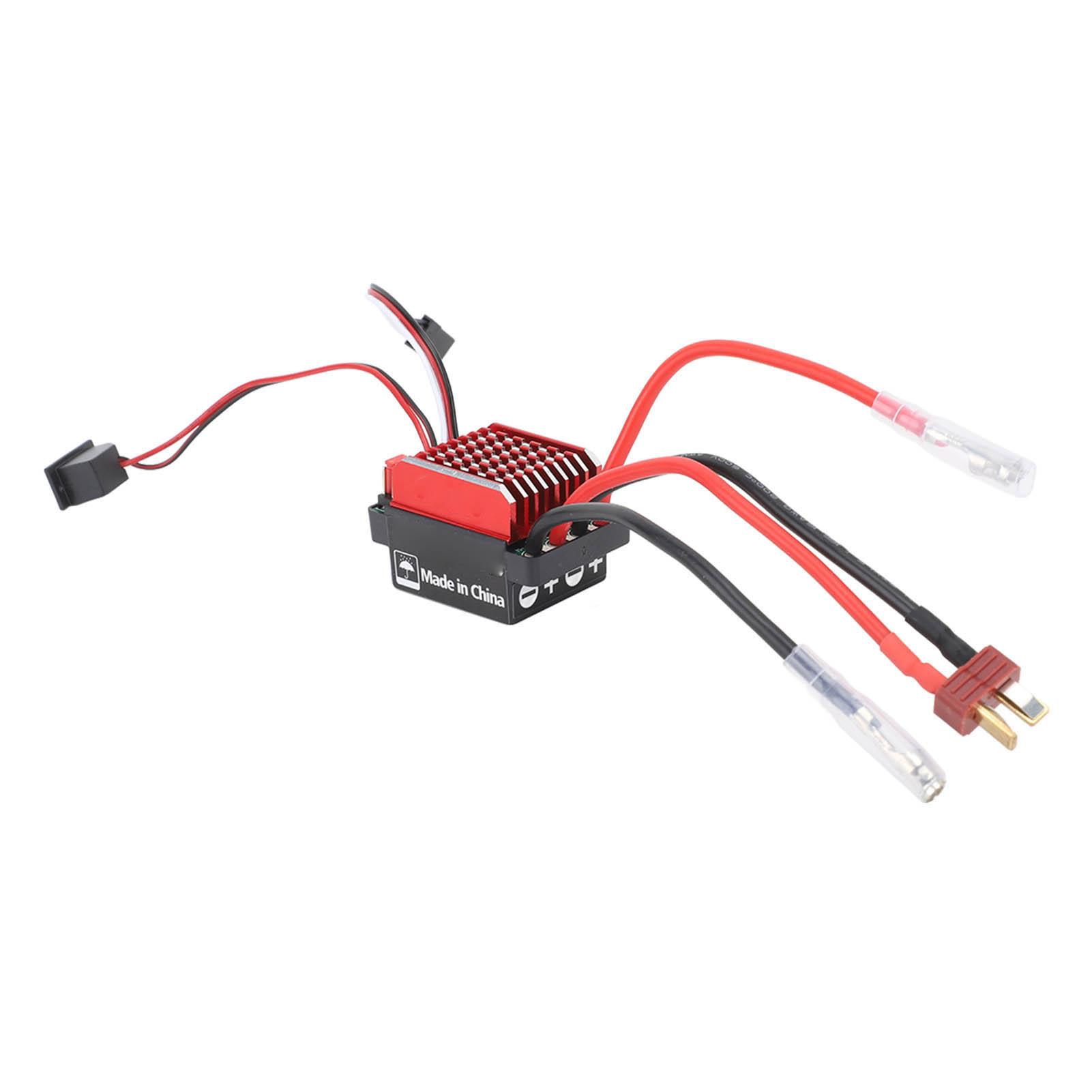 320A RC Brushed ESC Two Way Electronic Speed Controller with Brake for 1/10 RC Car Boat
320A RC Brushed ESC Two Way Electronic Speed Controller with Brake for 1/10 RC Car Boat
