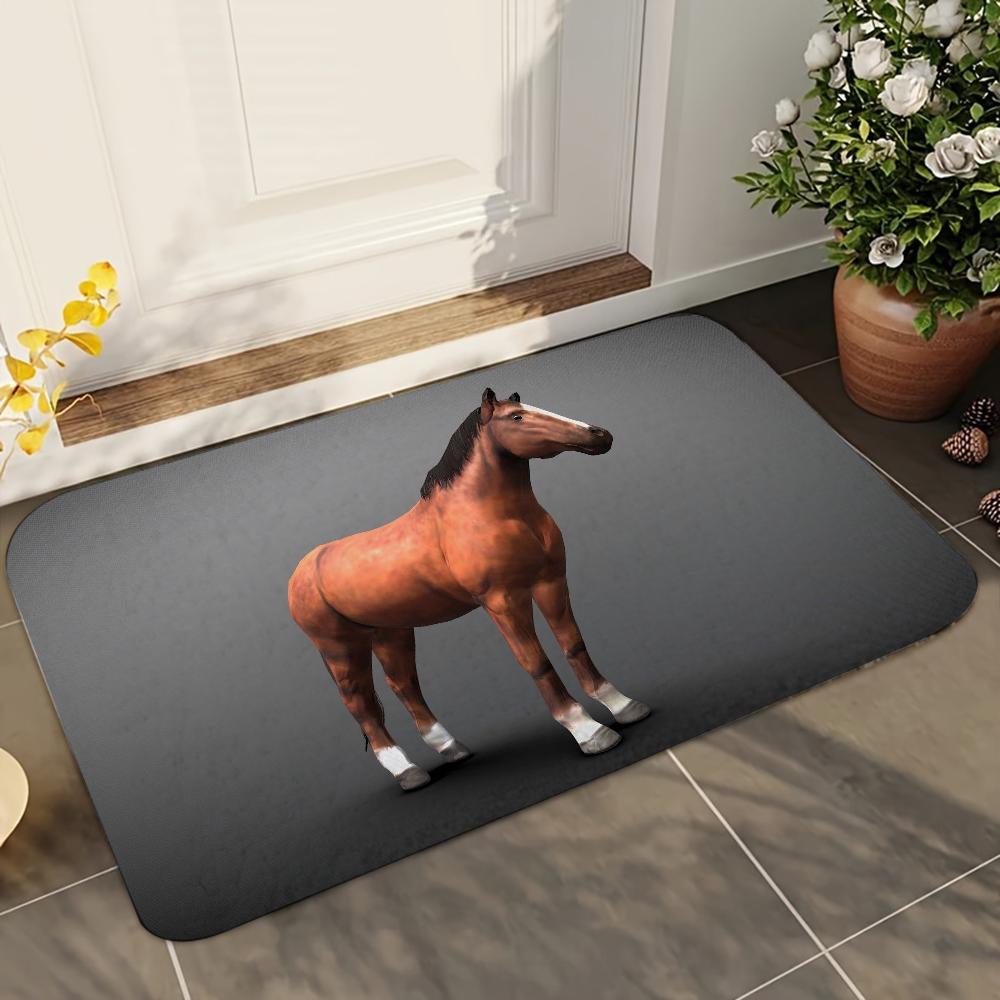 1pc Fashion Ethnic Frame Horse 3d Printing Absorbent Mats Anti-Slip Mats Home Decor Supplies Carpets Home Kitchen Floor Mats 40x60cm
1pc Fashion Ethnic Frame Horse 3d Printing Absorbent Mats Anti-Slip Mats Home Decor Supplies Carpets Home Kitchen Floor Mats 40x60cm